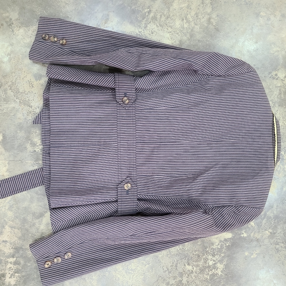 Apostrophe Lightweight Structured Button Front Bl… - image 8